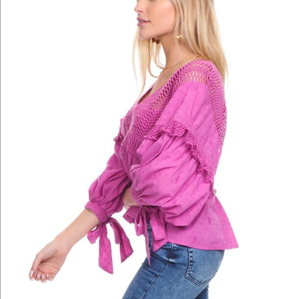✨HP✨FREE PEOPLE
DRIVE YOU MAD BLOUSE ✨ - Picture 3 of 7
